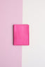 LEATHER PASSPORT CASE // HOT PINK